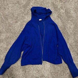 CAbi Royal Blue Knit Jacket